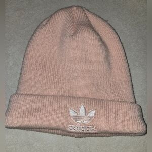 Adidas Women Light Pink Beanie